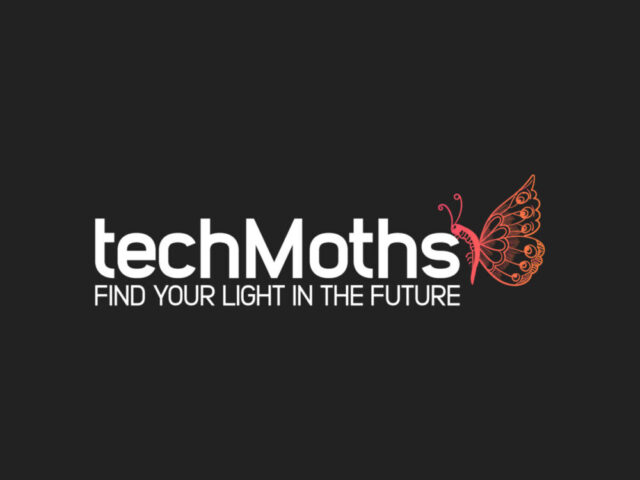 TechMoths - Black Logo