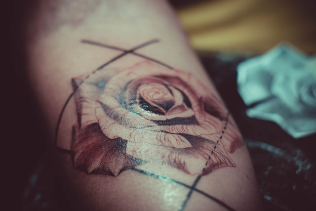 rose - memorial tattoos for dad